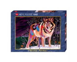 Heye -  night wolf (1000 pieces) -  precious animals