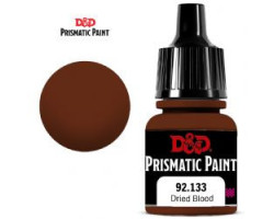 Dungeons & dragons -  dried blood effect -  prismatic paint