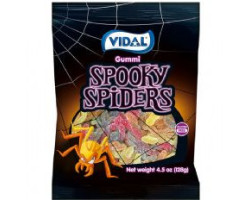 Vidal -  spooky spiders gummi (128g)