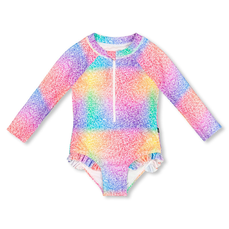 Rainbow One-Piece UV Swimsuit 2-6 years
