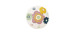 Round Cushion Flowers 35cm