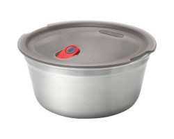 Meal Prep Stainless Steel Food Bowl - Large