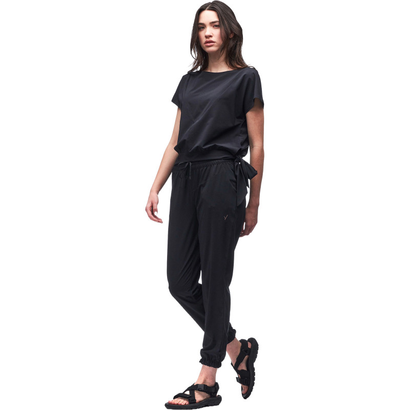 Lastik regular waist jogging pants - Women's