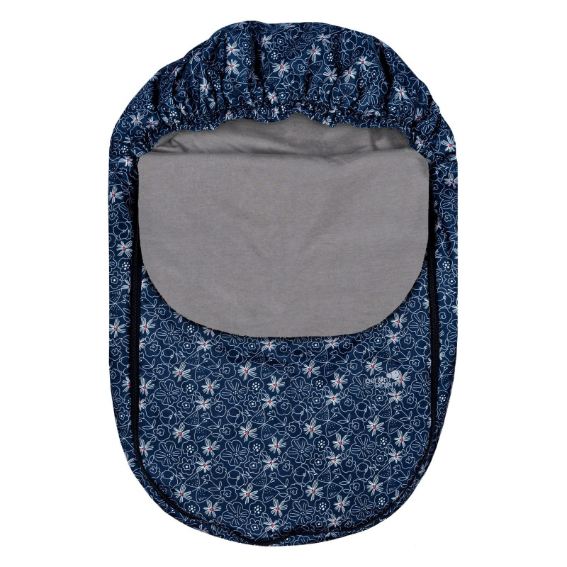 Mid-Season Car Seat Cover - Floral Navy