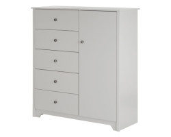 5-drawer door chest of...