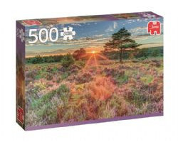 Jumbo -  bruyères au soleil couchant (500 pièces)