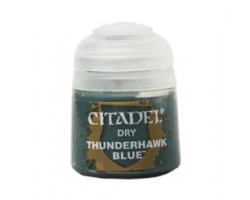 Peinture -  citadel dry - thunderhawk blue 23-32 dis