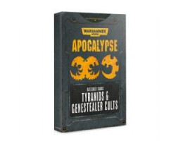 Warhammer 40k -  datasheet cards tyranids & genestealer cults -  apocalypse