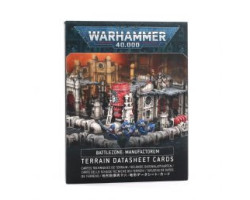 Warhammer 40k -  terrain datasheet cards (français) -  battlezone manufactorum