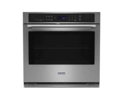 27" Single Built-In Wall Oven with Air Fry, 4.3 cu. ft., Stainless Steel, Maytag MOES6027LZ