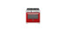 Professional Dual Energy Cooker 36'' Red (Rosso) Bertazzoni Professional-PRO366BCFEPROT