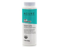 Acure / 48g Shampooing sec – Cheveux bruns à foncés pour tous types de cheveux