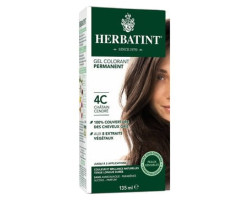 Herbatint / 135ml Gel colorant permanent - 4C Châtain cendré