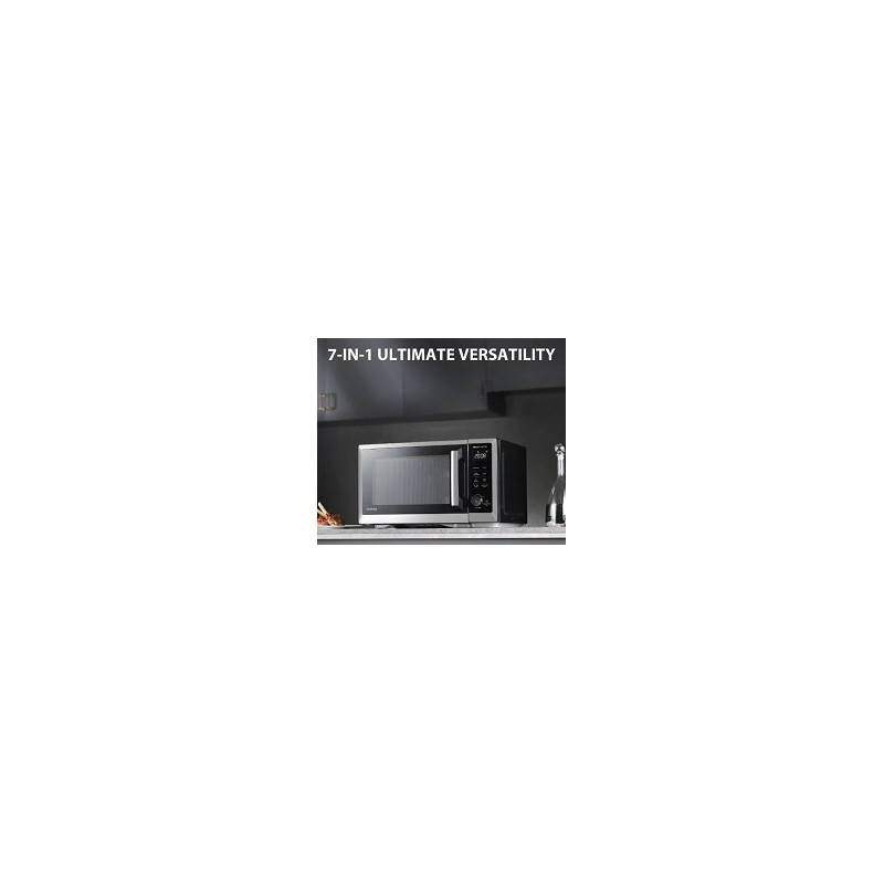 Toshiba ML2-TC10SAIT(BS) 7-in-1 Convection 1.0 Cu Microwave Oven