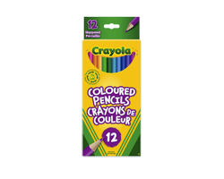 CRAYOLA Crayons de couleur, 12 unités