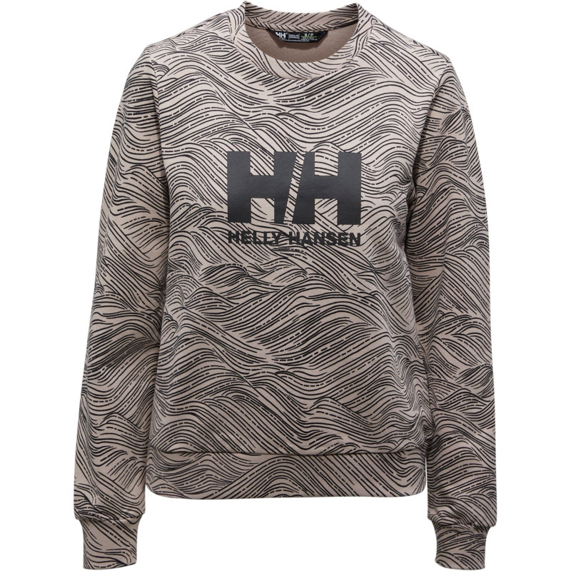 HH Logo Crew-Neck Fleece Sweatshirt - Women's