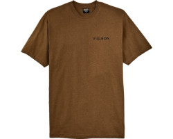 Filson T-shirt à manches courtes avec imprimé Frontier - Unisexe