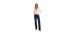 Yoga Jeans Jean à taille classique coupe droite Chloe - Femme