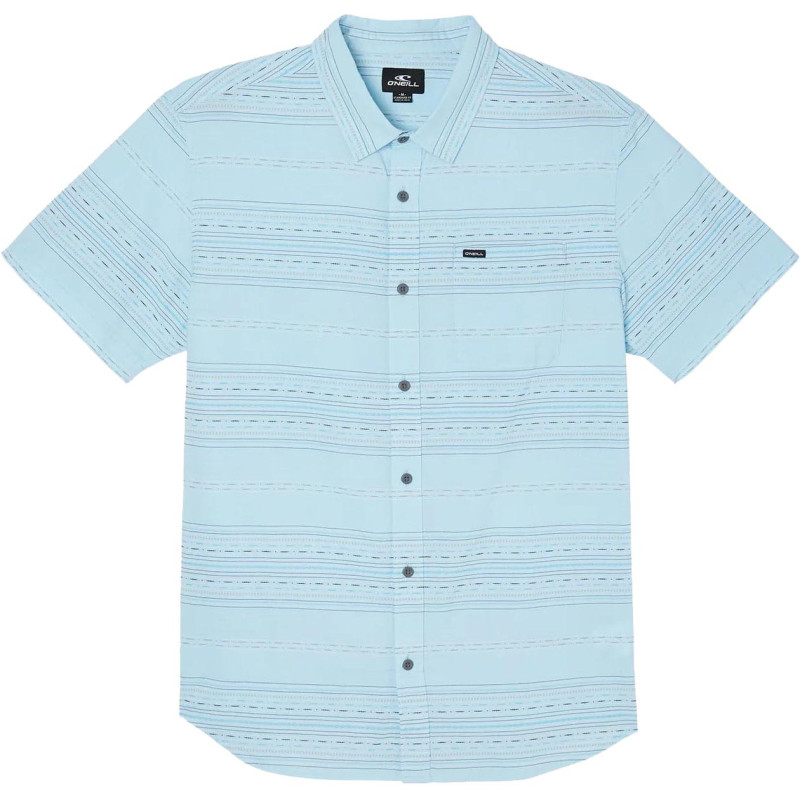 Seafaring Stripe Short Sleeve Standard Shirt - Men's