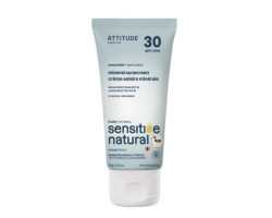 Attitude Sensitive Natural Crème Solaire Minérale FPS 30 - Sans Odeur