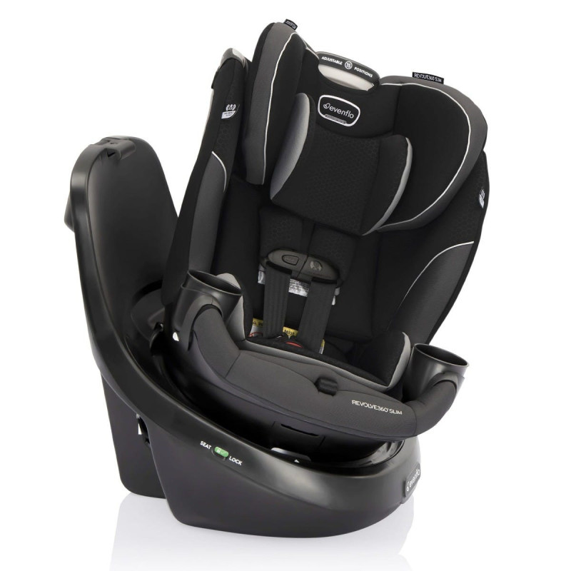 Resolve360 Slim 2-in-1 Rotating Car Seat - Canton Black