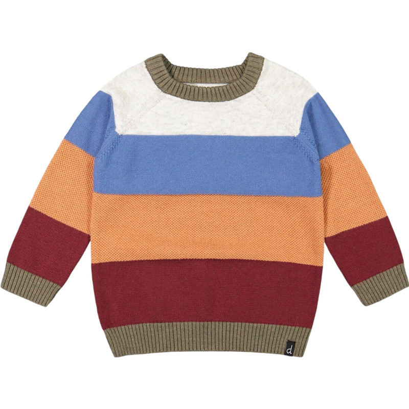 Striped knit raglan sweater - Big Boy