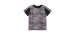 Pixelated gray short-sleeved athletic top - Big Boy