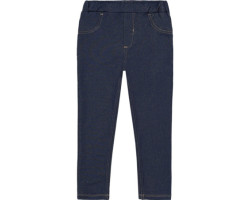 Dark blue denim jeggings -...