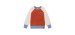 Colorblocked Raglan Velvet Ribbed Fleece Sweater - Little Boy