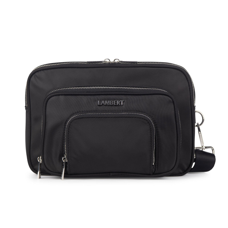 Annika Small Diaper Bag + Changing Mat - Black