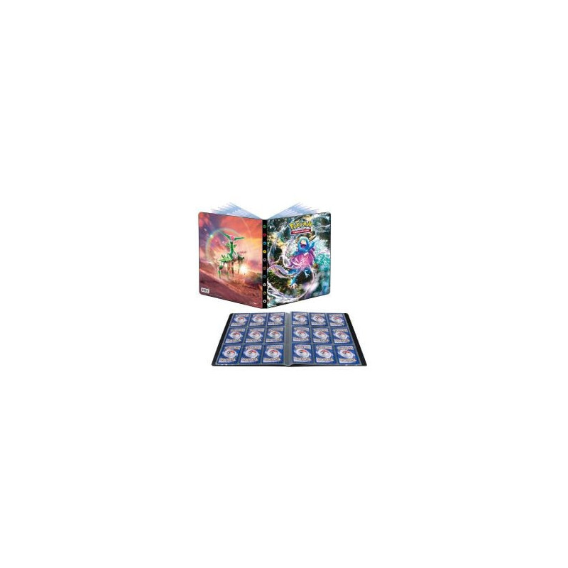 Pokémon -  portfolio 9 pochettes - forces temporelles (20 pages) sv5 -  écarlate et violet