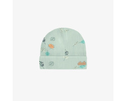 Light green beanie with...
