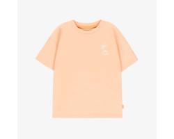 Peach short-sleeved t-shirt...