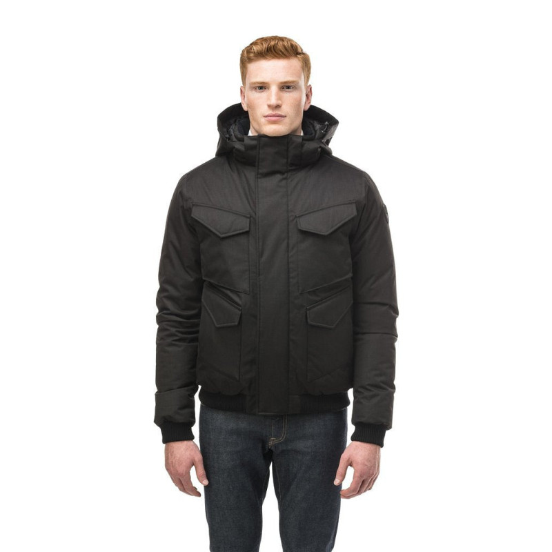 Ash Multi-Pocket Bomber Jacket - Men's