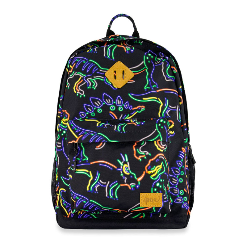 Neon Dinos Backpack