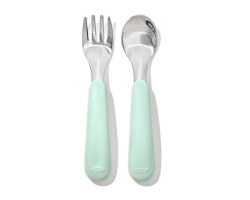 Fork and Spoon Set - Opal