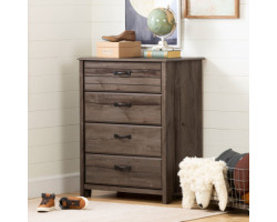 Ulysses 4 Drawer Chest - Autumn Oak