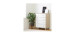 South Shore Commode 5 Tiroirs Yodi - Orme Naturel et Blanc Solide