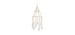Beads and Fringes Mobile - Ivory