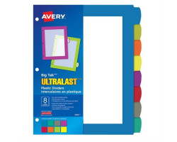 Avery Intercalaires en plastique Big Tab™ Ultralast™