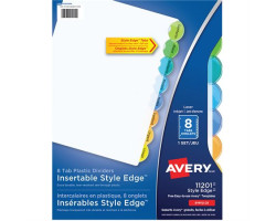 Avery Intercalaires Style Edge