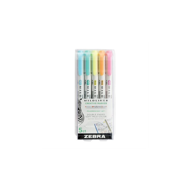 Zebra Surligneur flurescent Midliner