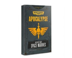 Warhammer 40k -  datasheet cards space marines -  apocalypse