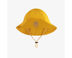 Yellow rain hat in polyurethane, baby