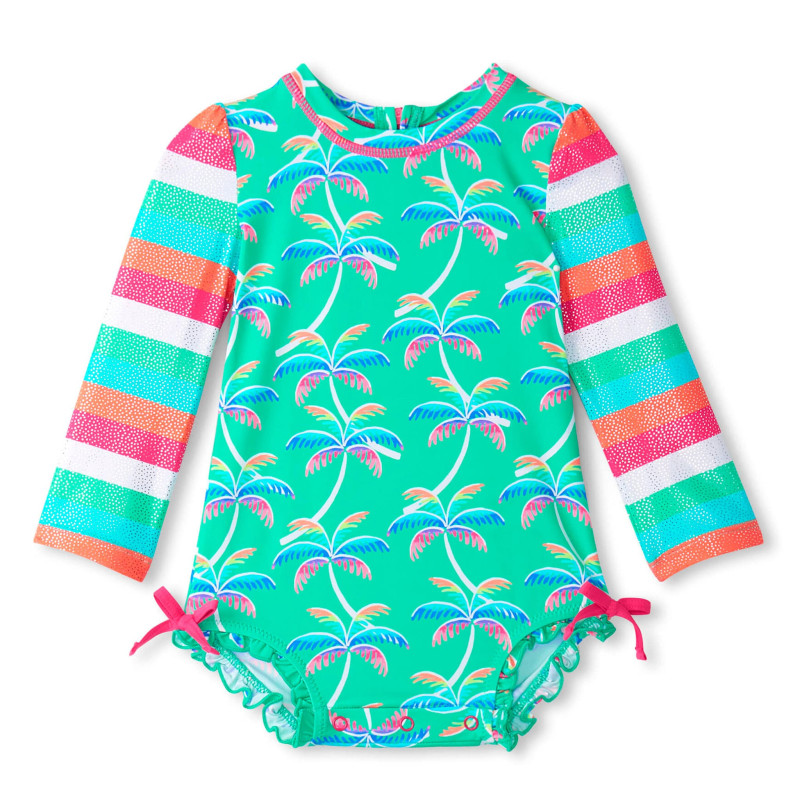 Palm Tree One-Piece UV Swimsuit 3-24 months