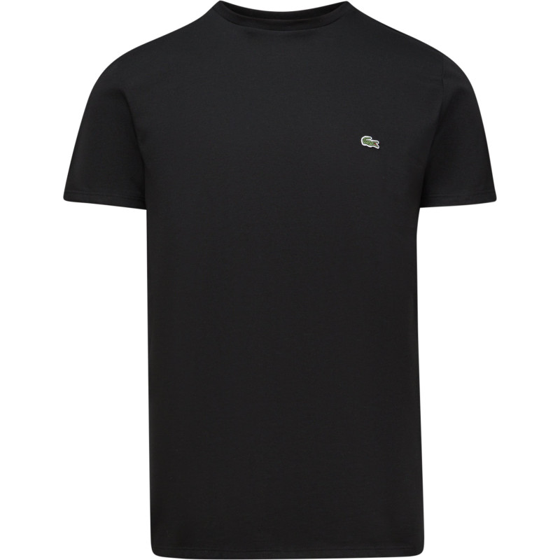 Round-neck T-shirt in plain pima cotton jersey - Men