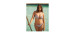 TURQUOISE COUTURE Haut de bikini push-up rayures nautiques