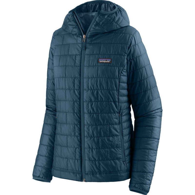 Patagonia Manteau isolé à capuchon Nano Puff - Femme