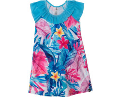 Tropical print beach dress...