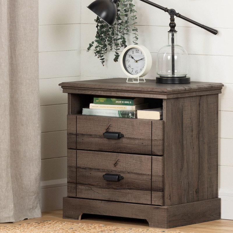 2 Drawer Nightstand - Avilla Autumn Oak